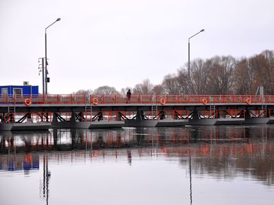 Митяевский мост открыт для движения