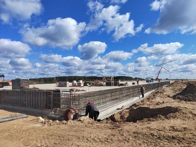 Реконструкция очистных сооружений в Сергиевском продолжается