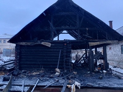 В Коломне мужчина погиб при пожаре в бане